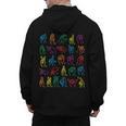 ABC Sign Language Chart Teacher Hand Letter Alphabet ASL Men's Hoodie Back Print, trending gift