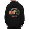 ABCD 3rd Grade Rocks Pencil Lightning Teachers Rock Boys Men's Hoodie Back Print, trending gift ABCD 3rd Grade Rocks Pencil Lightning Teachers Rock Boys Men's Hoodie Back Print, trending gift