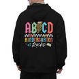 ABCD Kindergarten Rocks Pencil Lightning Teachers Rock Boys Men's Hoodie Back Print, trending gift ABCD Kindergarten Rocks Pencil Lightning Teachers Rock Boys Men's Hoodie Back Print, trending gift