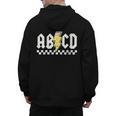 ABCD Teacher Men's Hoodie Back Print, trending gift