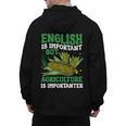 AG Teacher English Is Important But Agriculture Teacher Men's Hoodie Back Print, English Teacher Gifts, trending gift AG Teacher English Is Important But Agriculture Teacher Men's Hoodie Back Print, English Teacher Gifts, trending gift