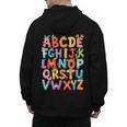 Alphabet A-Z ABC Kids Back To School Pre K Teachers Men's Hoodie Back Print, trending gift Alphabet A-Z ABC Kids Back To School Pre K Teachers Men's Hoodie Back Print, trending gift