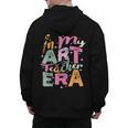 In My Art Teacher Era Teaching Future Artist Back To School Men's Hoodie Back Print, Future Teacher Gifts, trending gift