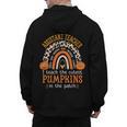 Assistant Teacher Rainbow Leopard Halloween Teacher Men's Hoodie Back Print, trending gift Assistant Teacher Rainbow Leopard Halloween Teacher Men's Hoodie Back Print, trending gift