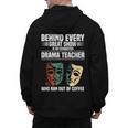 Theatre Teacher Drama Lover Theatre Mask Drama Teacher Men's Hoodie Back Print, trending gift Theatre Teacher Drama Lover Theatre Mask Drama Teacher Men's Hoodie Back Print, trending gift