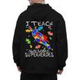Autism Awareness Teacher I Teach Awesome Superheroes Men's Hoodie Back Print, trending gift Autism Awareness Teacher I Teach Awesome Superheroes Men's Hoodie Back Print, trending gift