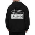 Avoid Negativity Math Teacher Men's Hoodie Back Print, trending gift Avoid Negativity Math Teacher Men's Hoodie Back Print, trending gift