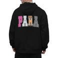 Back To School Teacher Para Preppy Checkered Para Life Men's Hoodie Back Print, trending gift Back To School Teacher Para Preppy Checkered Para Life Men's Hoodie Back Print, trending gift