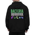 Bacteria Culture Biology Science Teacher Biologist Men's Hoodie Back Print, Science Teacher Gifts, trending gift