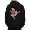 Ballet Dancer Gingerbread Christmas Dance Teacher Girl Women Men's Hoodie Back Print, trending gift Ballet Dancer Gingerbread Christmas Dance Teacher Girl Women Men's Hoodie Back Print, trending gift