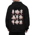 Ballet Ghost Ballet Dancer Spooky Dance Halloween Teacher Men's Hoodie Back Print, trending gift
