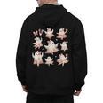 Ballet Ghost Ballet Dancer Spooky Dance Teacher Halloween Men's Hoodie Back Print, trending gift