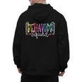 Behavior Squad Therapy Therapists Teachers Behavior Team Men's Hoodie Back Print, trending gift