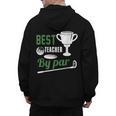 Best Teacher By Par Golf Golfer Men's Hoodie Back Print, trending gift