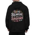 Being Bilingual Is A Superpower ESL Teacher School Men's Hoodie Back Print, Esl Teacher Gifts, trending gift Being Bilingual Is A Superpower ESL Teacher School Men's Hoodie Back Print, Esl Teacher Gifts, trending gift