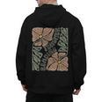Boho Floral Reading Teacher Retro Reading Specialist Wildfl Men's Hoodie Back Print, trending gift