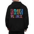 Bruh We Back Teachers Retro Back To School Boys Girls Kids Men's Hoodie Back Print, trending gift Bruh We Back Teachers Retro Back To School Boys Girls Kids Men's Hoodie Back Print, trending gift