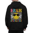Bruh It's Fri-Yay Friday Weekend Smile Face Teacher Student Men's Hoodie Back Print, trending gift Bruh It's Fri-Yay Friday Weekend Smile Face Teacher Student Men's Hoodie Back Print, trending gift