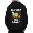 Bumble Bee Squad Honey Bumblebee Teacher Team Group Men's Hoodie Back Print, trending gift