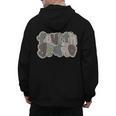 Camo Team 4th Grade Squad Back To School Teacher Kids Boys Men's Hoodie Back Print, 4th Grade Teacher Gifts, trending gift