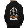 You Cannot Scare Me Im A Teacher 1st Grade Halloween Teacher Men Women Kids Men's Hoodie Back Print, trending gift