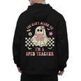 You Can't Scare Me I'm A SPED Teacher Crew Squad Halloween Men's Hoodie Back Print, trending gift