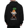 Carrate Karate Carrot Student Teacher Trainee Trainor Men's Hoodie Back Print, trending gift