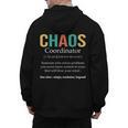 Chaos Coordinator Teacher Coworker Boss Appreciation Men's Hoodie Back Print, trending gift Chaos Coordinator Teacher Coworker Boss Appreciation Men's Hoodie Back Print, trending gift