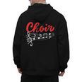 Choir Chorister Choir Teacher Choir Director Men's Hoodie Back Print, trending gift