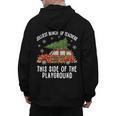 Christmas Teacher Squad Festive Car Tree Lights Xmas Men's Hoodie Back Print, trending gift Christmas Teacher Squad Festive Car Tree Lights Xmas Men's Hoodie Back Print, trending gift