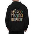 Coffee Teach Repeat Leopard Print Back To School Teachers Men's Hoodie Back Print, trending gift Coffee Teach Repeat Leopard Print Back To School Teachers Men's Hoodie Back Print, trending gift