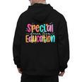 Color Special Education Squad Groovy Dream Team SPED Teacher Men's Hoodie Back Print, Groovy Teacher Gifts, trending gift Color Special Education Squad Groovy Dream Team SPED Teacher Men's Hoodie Back Print, Groovy Teacher Gifts, trending gift
