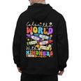 Color The World With Kindness Crayon Positivity Teacher Men's Hoodie Back Print, trending gift