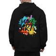 Cool Art For Men Women Artist Teacher Painter Artists Paint Men's Hoodie Back Print, trending gift