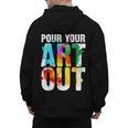 Cool Artist For Men Women Painter Art Teacher Paint Artists Men's Hoodie Back Print, trending gift