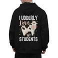 Cow Teacher Lover Men's Hoodie Back Print, trending gift Cow Teacher Lover Men's Hoodie Back Print, trending gift
