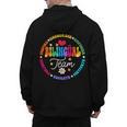 Cultivando Bilingues Dual Language Bilingual Team Teacher Men's Hoodie Back Print, trending gift
