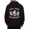 Cute Ghost Book Read More Books Teachers Halloween Men's Hoodie Back Print, trending gift Cute Ghost Book Read More Books Teachers Halloween Men's Hoodie Back Print, trending gift
