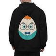 Cute Good Egg Teacher Halloween Costume Food Group Men's Hoodie Back Print, trending gift