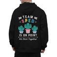 Cute SPED Teacher Special Education Cactus SPED Teacher Men's Hoodie Back Print, trending gift