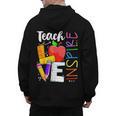 Cute Teach Love And Inspire Men Women Teacher Men's Hoodie Back Print, trending gift Cute Teach Love And Inspire Men Women Teacher Men's Hoodie Back Print, trending gift