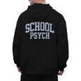 Cute Wildflower School Psych Teacher School Psychologist Men's Hoodie Back Print, trending gift Cute Wildflower School Psych Teacher School Psychologist Men's Hoodie Back Print, trending gift