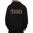 Dance Teacher Leopard Appreciation For Women For Work Men's Hoodie Back Print, trending gift Dance Teacher Leopard Appreciation For Women For Work Men's Hoodie Back Print, trending gift