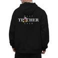 Disney Mickey Mouse Thumbs Up Best Teacher Ever Teacher Men's Hoodie Back Print, trending gift