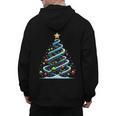 DNA Helix Christmas Tree Scientist Biology Science Teacher Men's Hoodie Back Print, Science Teacher Gifts, trending gift DNA Helix Christmas Tree Scientist Biology Science Teacher Men's Hoodie Back Print, Science Teacher Gifts, trending gift