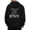 It Doesn't Get Scarier Halloween Music Teacher Costume For Men Women Men's Hoodie Back Print, trending gift