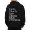 Educar Bilingual Spanish Teacher Men's Hoodie Back Print, trending gift Educar Bilingual Spanish Teacher Men's Hoodie Back Print, trending gift