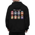 ELL Is My Jam English Language Learner Aide ELL Teacher Men's Hoodie Back Print, English Teacher Gifts, trending gift