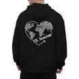 ESL Teacher ESOL Student Cute Heart Shape English Teacher Men's Hoodie Back Print, Esl Teacher Gifts, English Teacher Gifts, trending gift