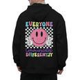 Everyone Communicates Differently Autism Awareness Teacher Men's Hoodie Back Print, trending gift Everyone Communicates Differently Autism Awareness Teacher Men's Hoodie Back Print, trending gift